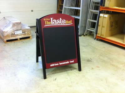 Pavement signs, A Boards, A Frames, Displays and Chalk Boards