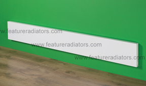 iRad white horizontal electric radiant panel radiator