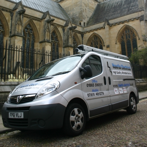 Hawtin Electrical Official Vehicle At Work