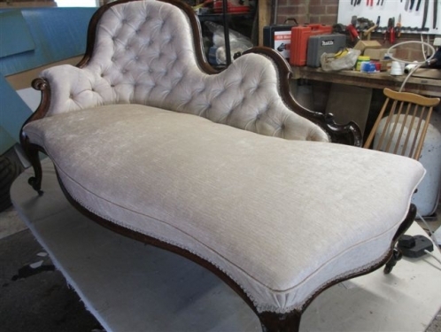 Chaise longue - The finished job