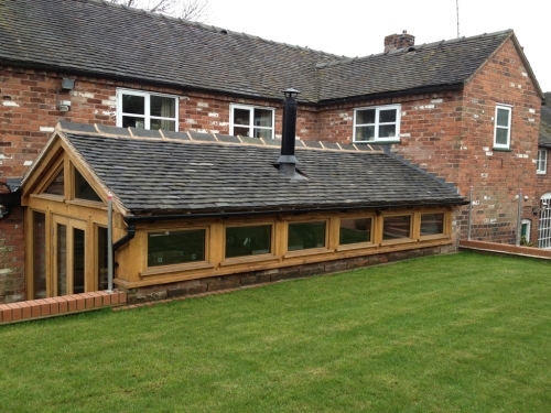 oak framed extensions, oak framed structures, oak framed orangery