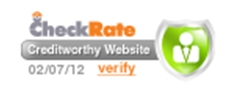 Checkrate Trustmark Or Seal Of Approval - Helping you boost web sales