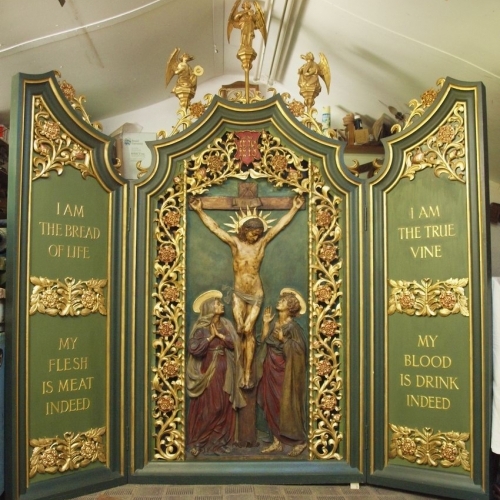 Finished Reredos