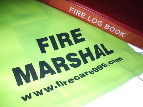 Fire Marshal Jerkin and Fire Safety Folder