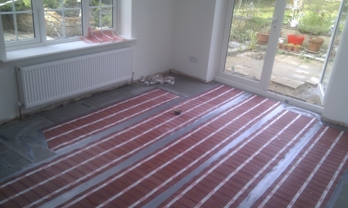 Underfloor Heating Installed By Hawtin Electrical