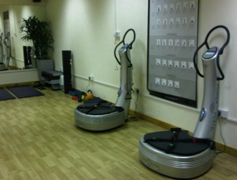 Vibration technology for high speed toning