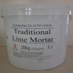 Pre-mixed lime mortars