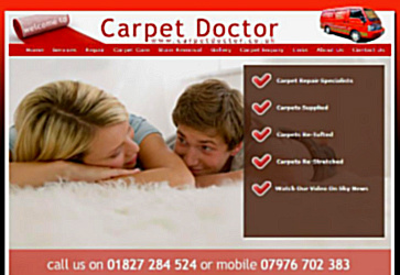Carpet repair site
