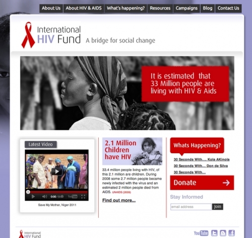 Hiv Charity Wordpress Development
