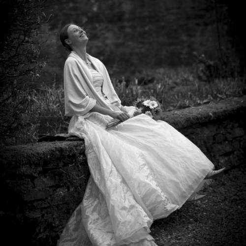 Beautiful bride at Ardverikie Estate, Glenbogle