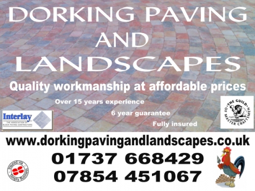 Block Paving         Patios         Decking         Fencing         Brickwork Turfing         Step Construction         Repairs         Tiled Pathways Gravel and Shingle Driveways         Drainage Solutions         Tarmac Driveway Cleaning and Sealing    