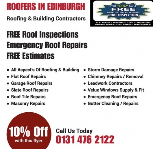 Roofers In Edinburgh Roofing Contractors Who Care
