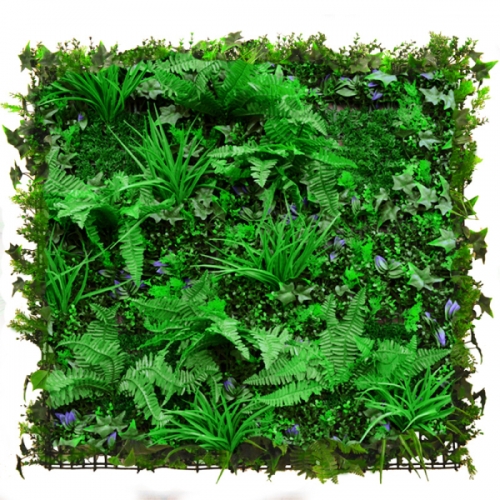 Hedgedin artificial mixed plants hedge panel B004 100X100cm