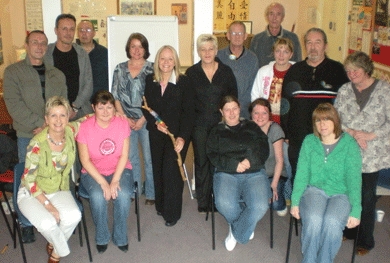 Cathy Jamieson and Accelerate 3 Clients & Staff (November 2009)