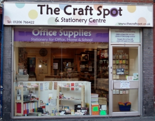 The Craft Spot in St. Botolph's Street, Colchester
