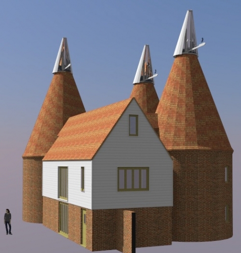 Oast House Conversion and Reinstatement, Paddock Wood
