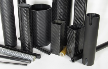 Carbon Fibre Roll Wrapped Tube