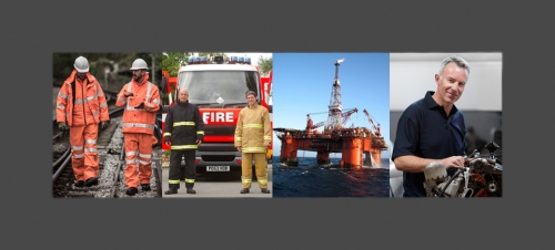 Emergency Services garments, Ministry of Defence flying suits, branded automotive workwear, Hi Vis, foul weather, flame retardant, rail standard garments, footwear, base layers are all available at Ballyclare Limited.