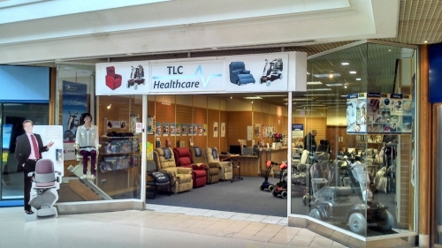 TLC Healthcare mobility shop in Dartford Kent