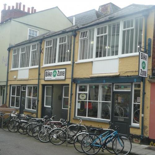 Bike Zone Oxford centre shop