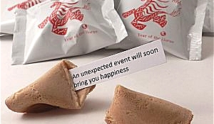 Promotional fortune cookies