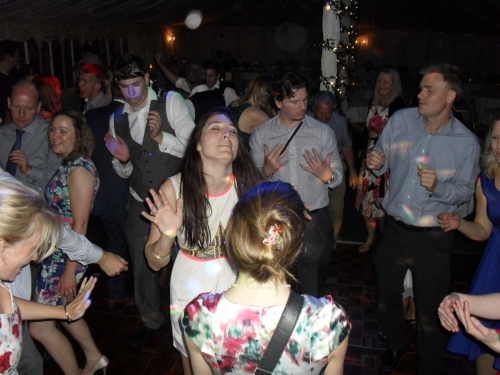 Getting into the groove at Essex party