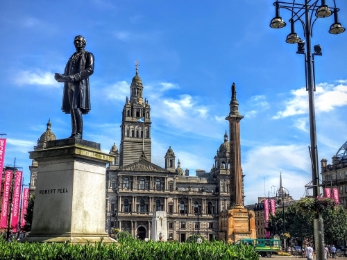 George Square and City Chambers - Glasgow Private Tours