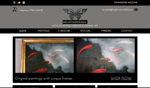 Brightman and Bell Website Screenshot