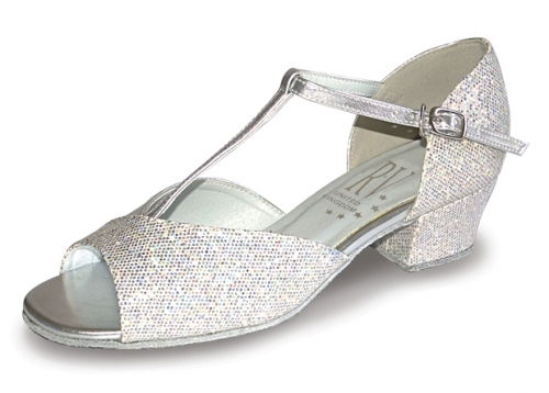 Stacey Silver Ballroom Shoe