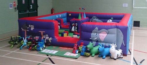 Soft Play with Inflatable Surround