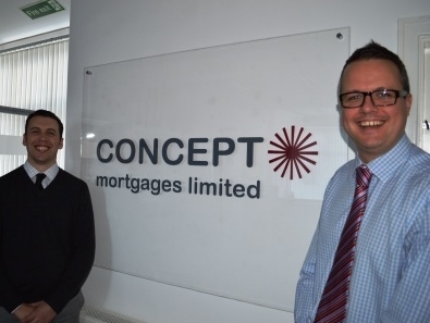 Christian (right) and Mark (left) of Concept Mortgages Limited