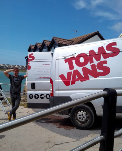 Great service ahoy! Choose Tom's Vans - Your Local Removal Service if you need an extra special service - Your Local Man with a Van