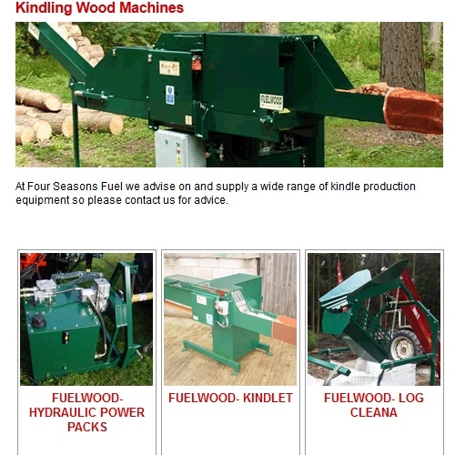 Kindling Wood Machines
