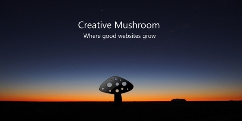Bing Dusk Horizon With Mushroom