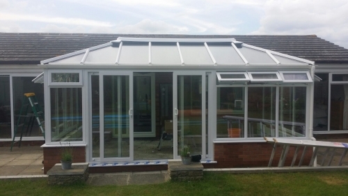 New Edwardian conservatory in Suffolk