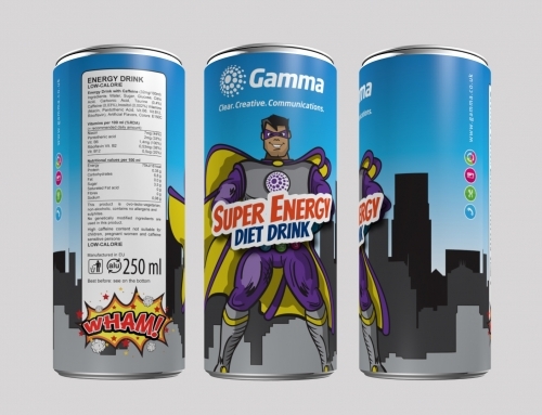 Branded energy drinks - promotional drinks