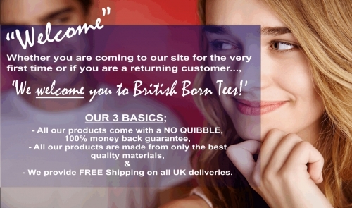 British Born Tees sales features
