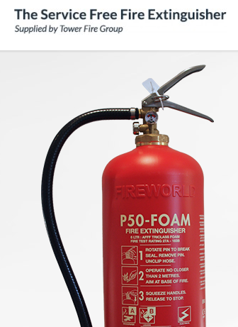 Service Free Fire Extinguisher - P50 