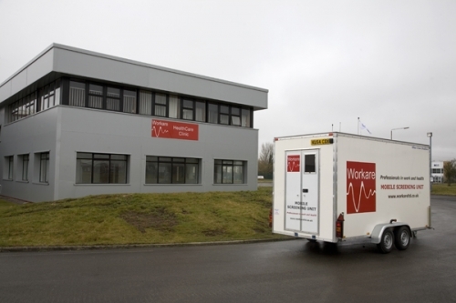 Workare Occupational Health Building and Mobile Medical Screening Unit