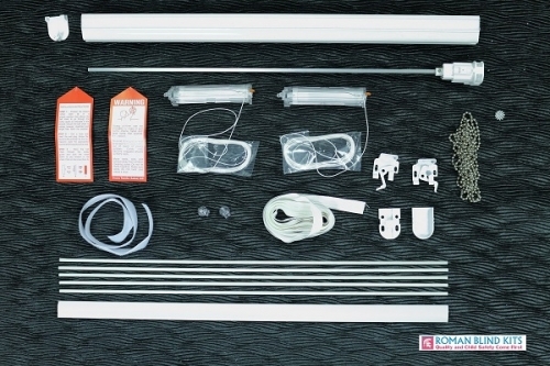 Roman Blind Kit Components