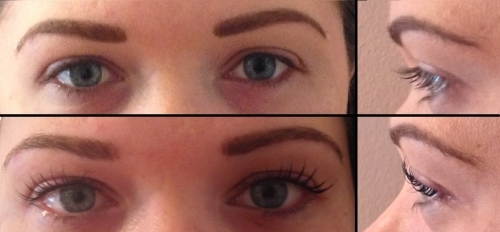 LVL Natural Lash Enhancement - Before And After