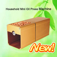 Mini Household Oil Press Expeller Machine China Supplier Huntop