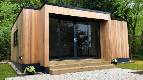 Garden Room with Wood Cladding