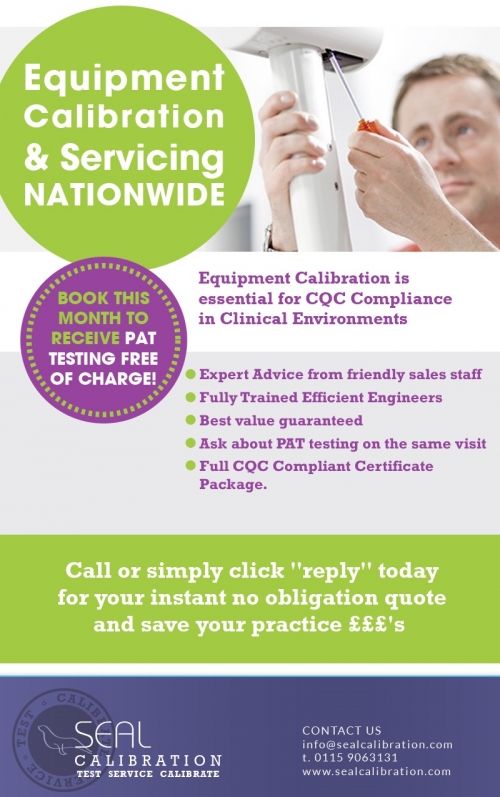 Seal Calibration Ltd, Medical Equipment Maintenance In Nottingham