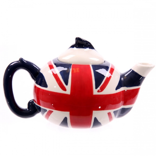 Ceramic Union Jack Teapot 