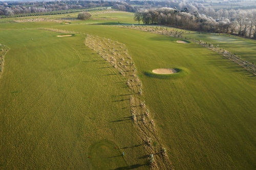 Golf Course aerial photography