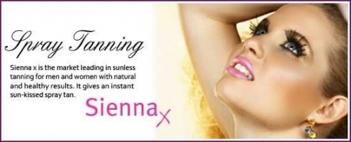 SiennaX Spray Tanning