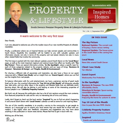 Property Lifestyle Newsletter