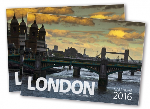 Deluxe Wall Calendar London