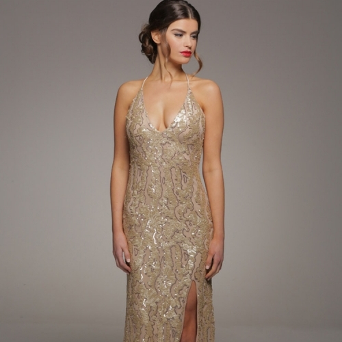 Honor Gold Gia Maxi Front
